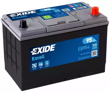 Стартерная аккумуляторная батарея excell EXIDE EB954